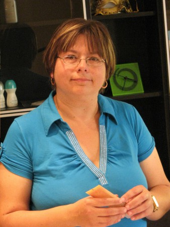 Arcápolás - munka közben